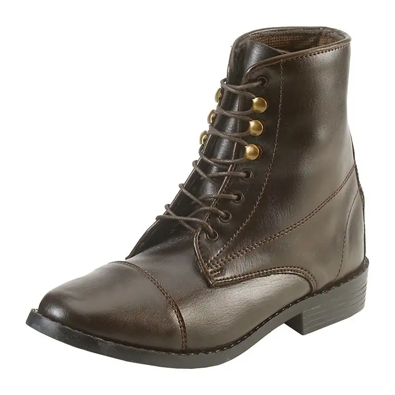 Lace-Up Easy-Care Paddock Boots