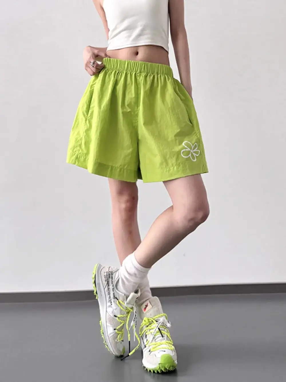 Everyday Elastic Waist Shorts