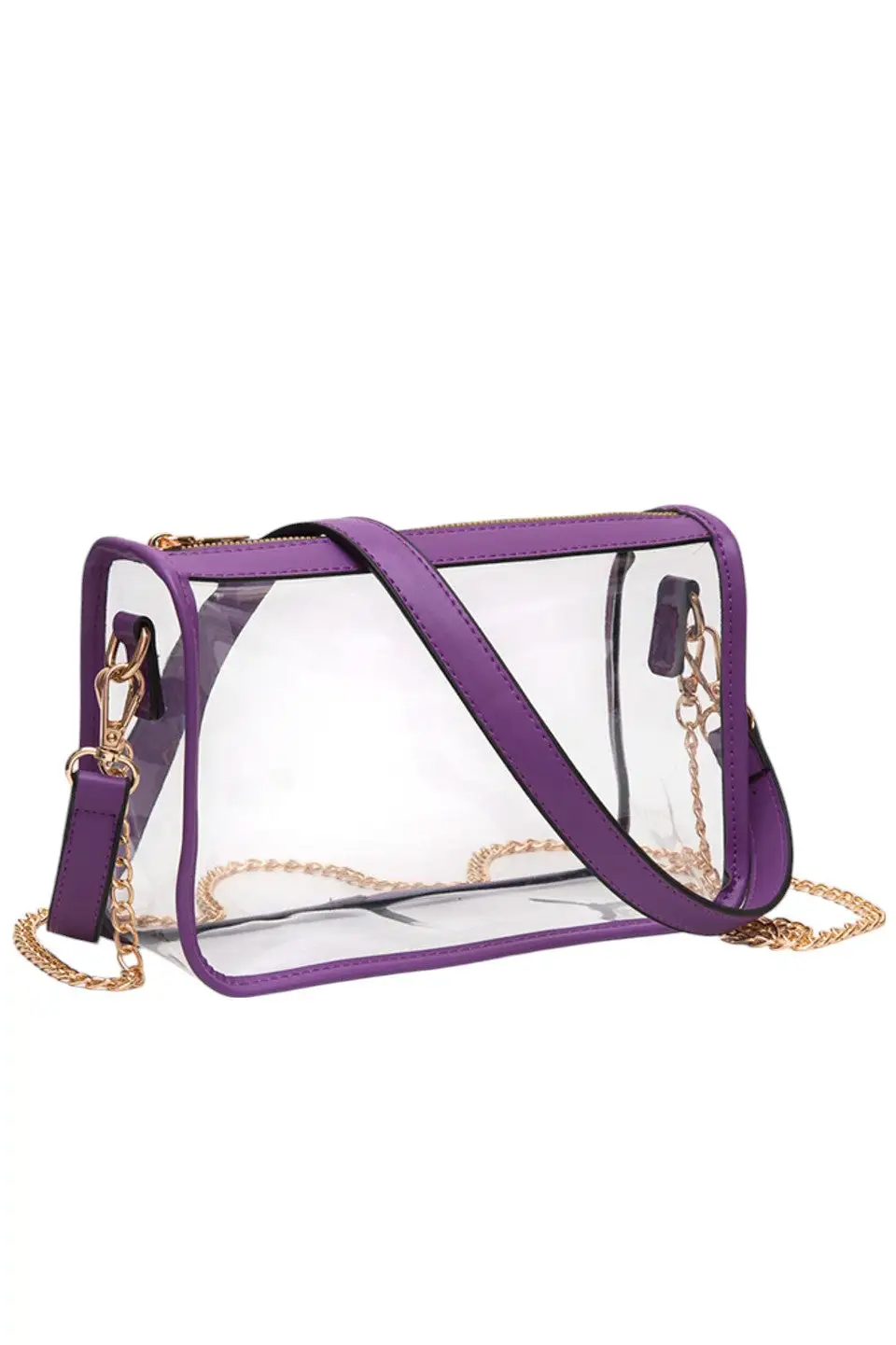 Rectangle Stadium Crossbody Bag