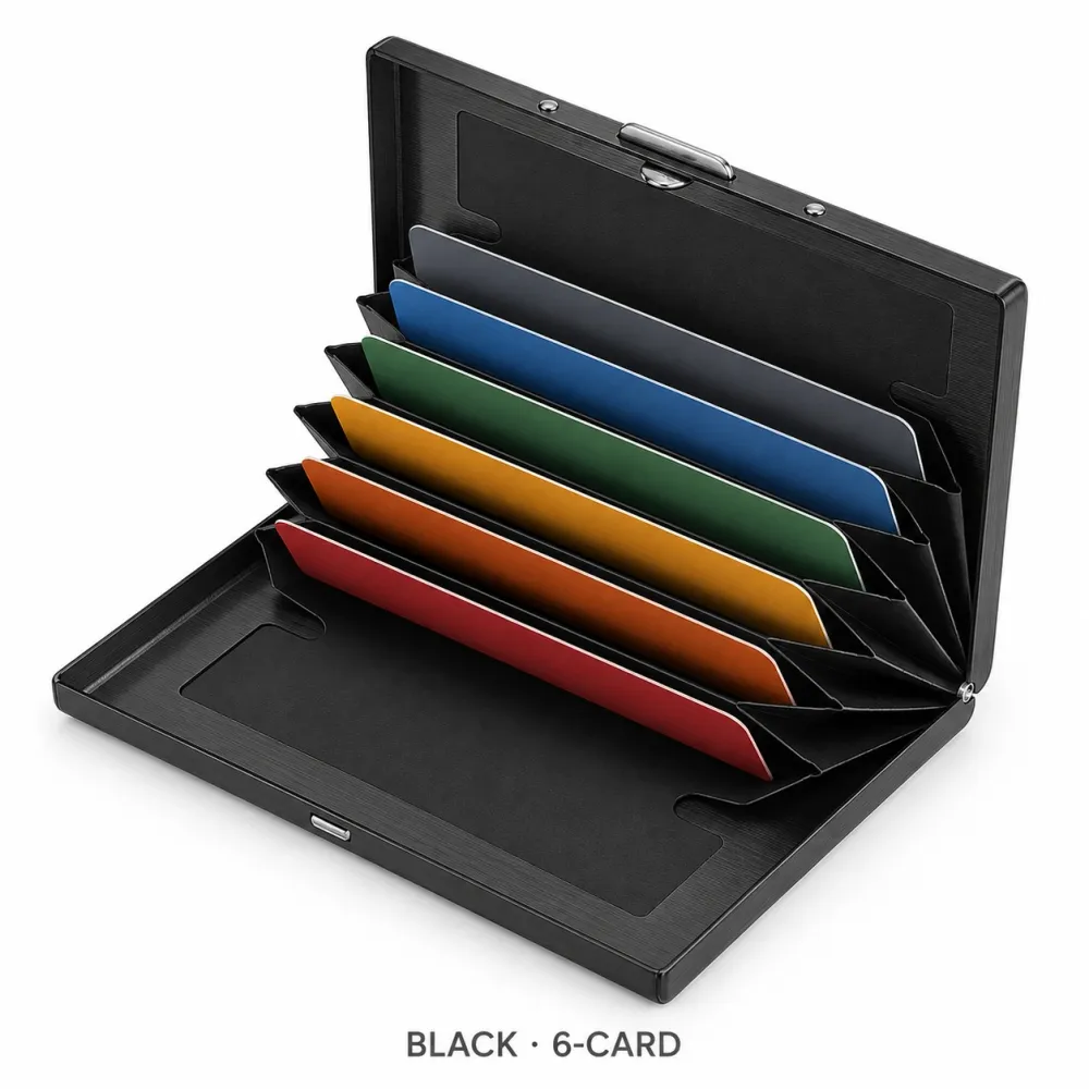 RFID Blocking Metal Card Holder