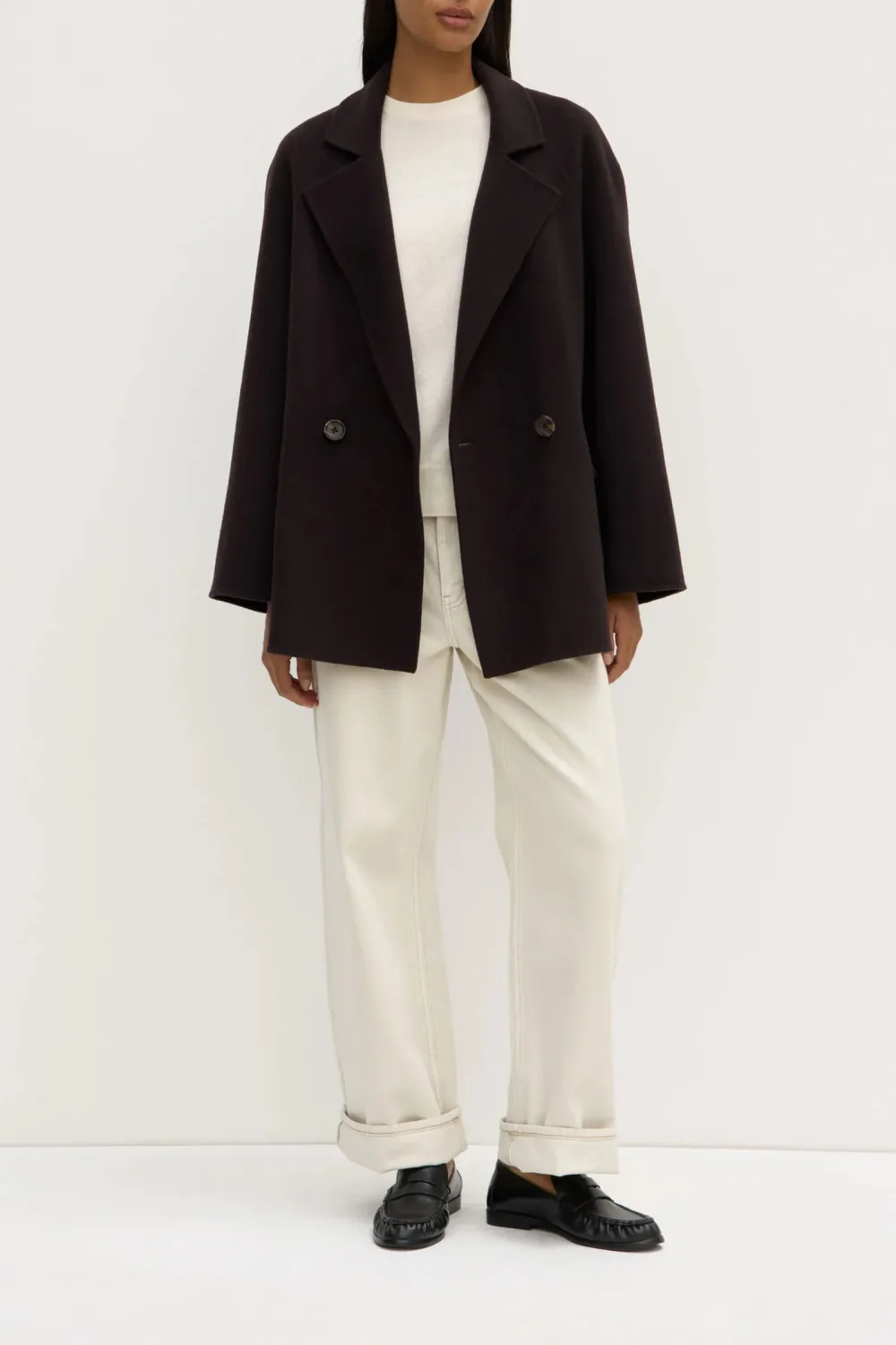 Raglan Sleeve Casual Jacket