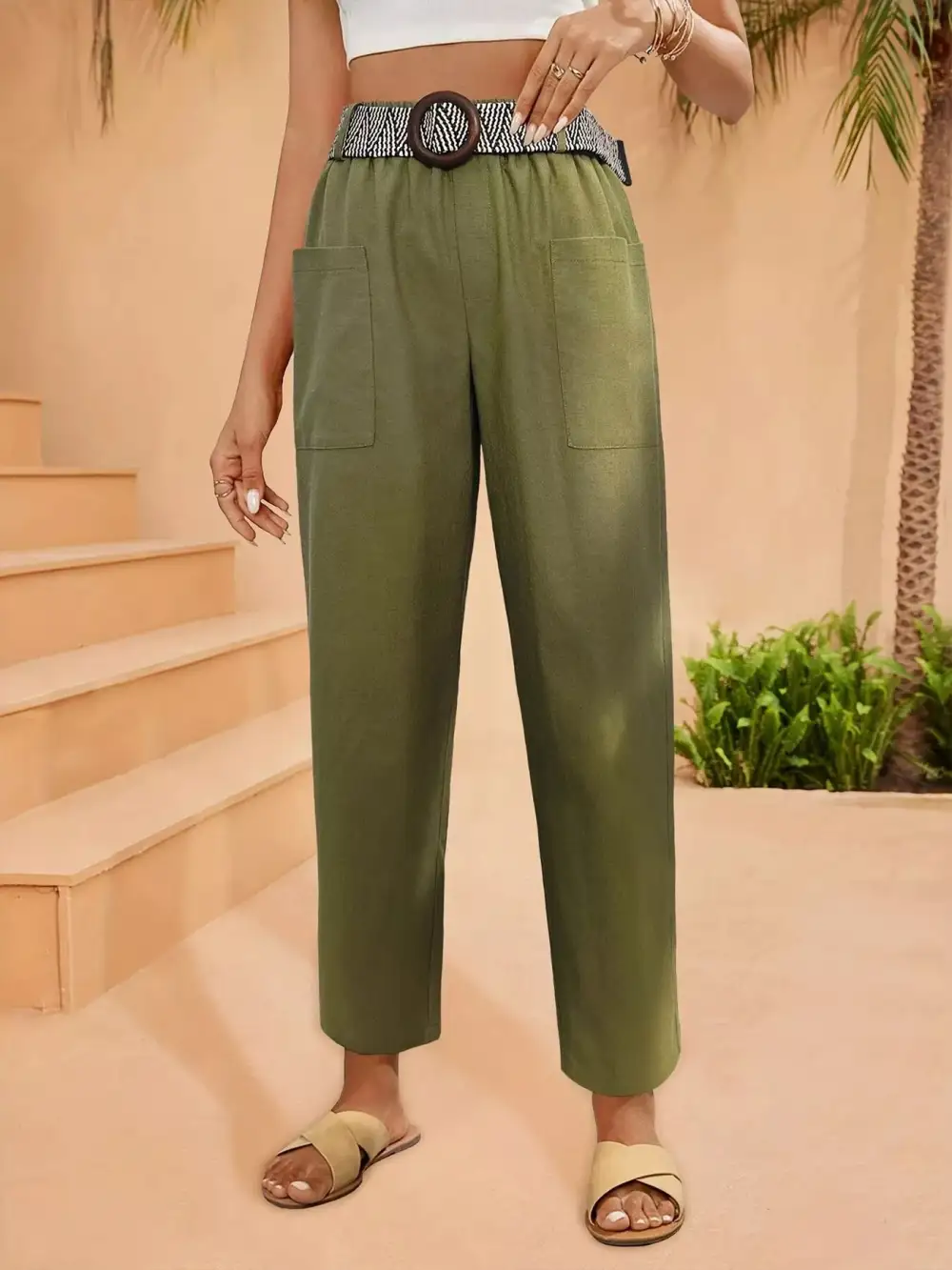 Everyday Casual Wide Leg Pants