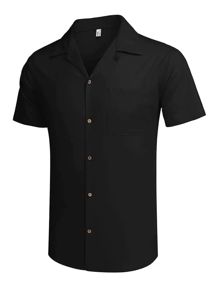 Soft Weave Cotton Linen Printed Shirt