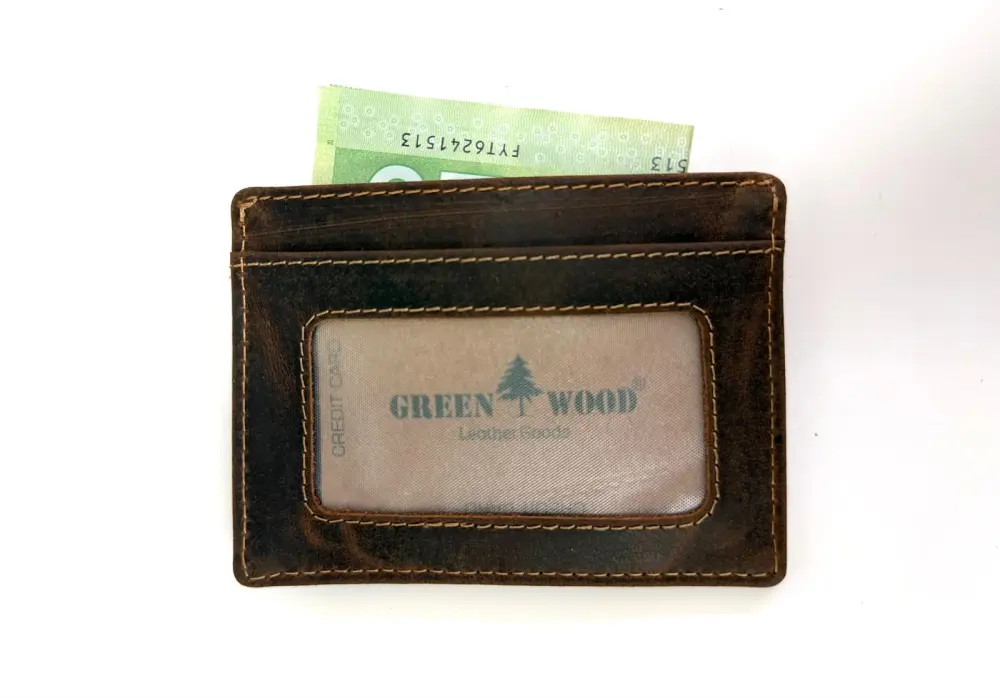 Slim Leather Card Holder
