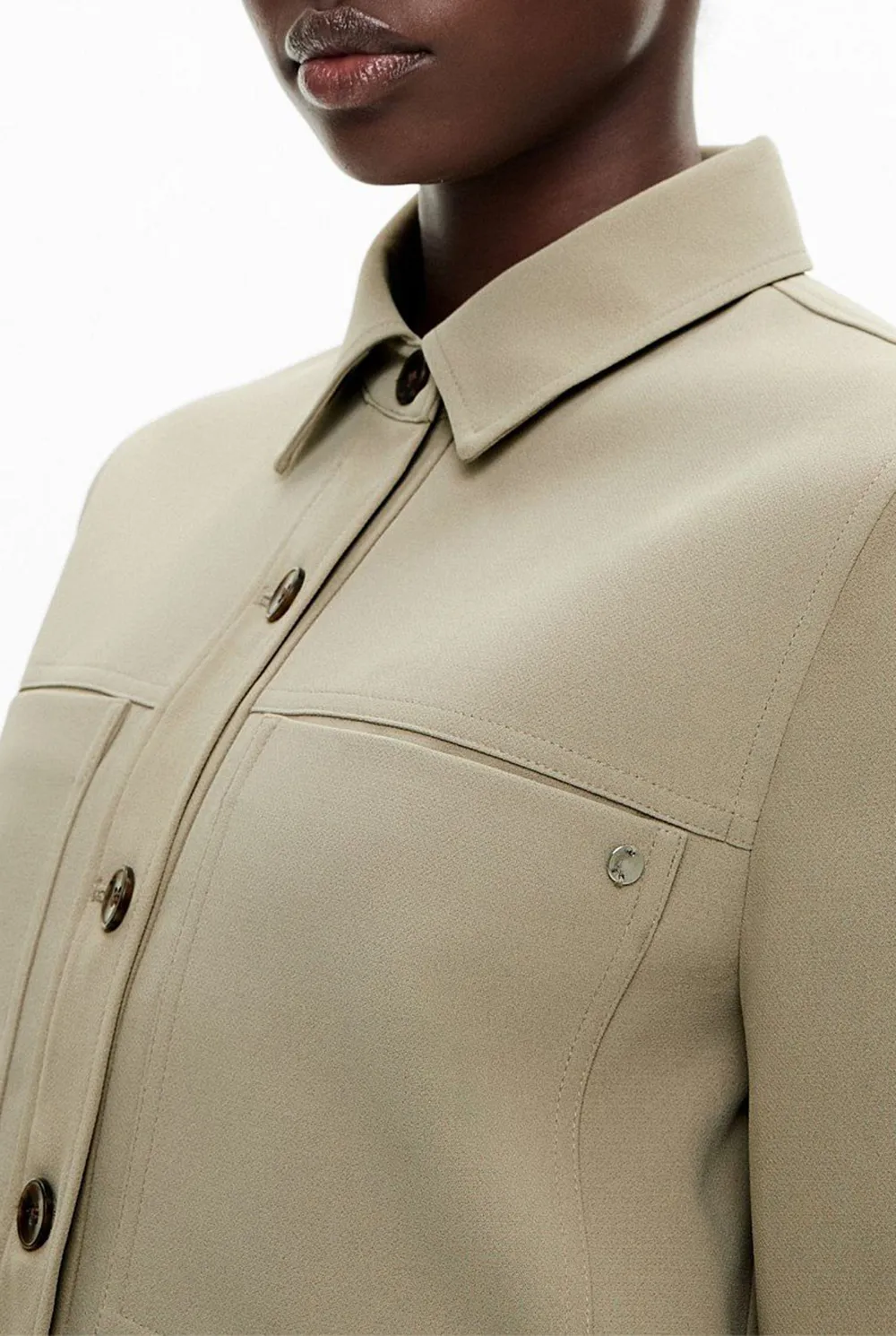 Patch Pocket Button-Down Shirt