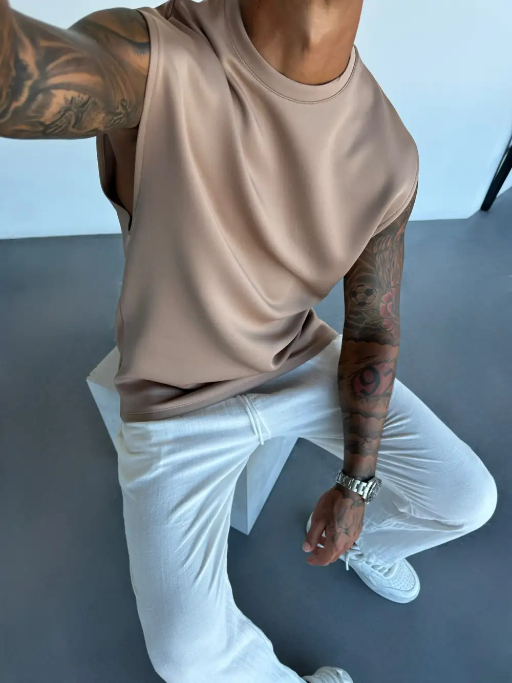 Everyday Relaxed Diver Inspired Tank Top