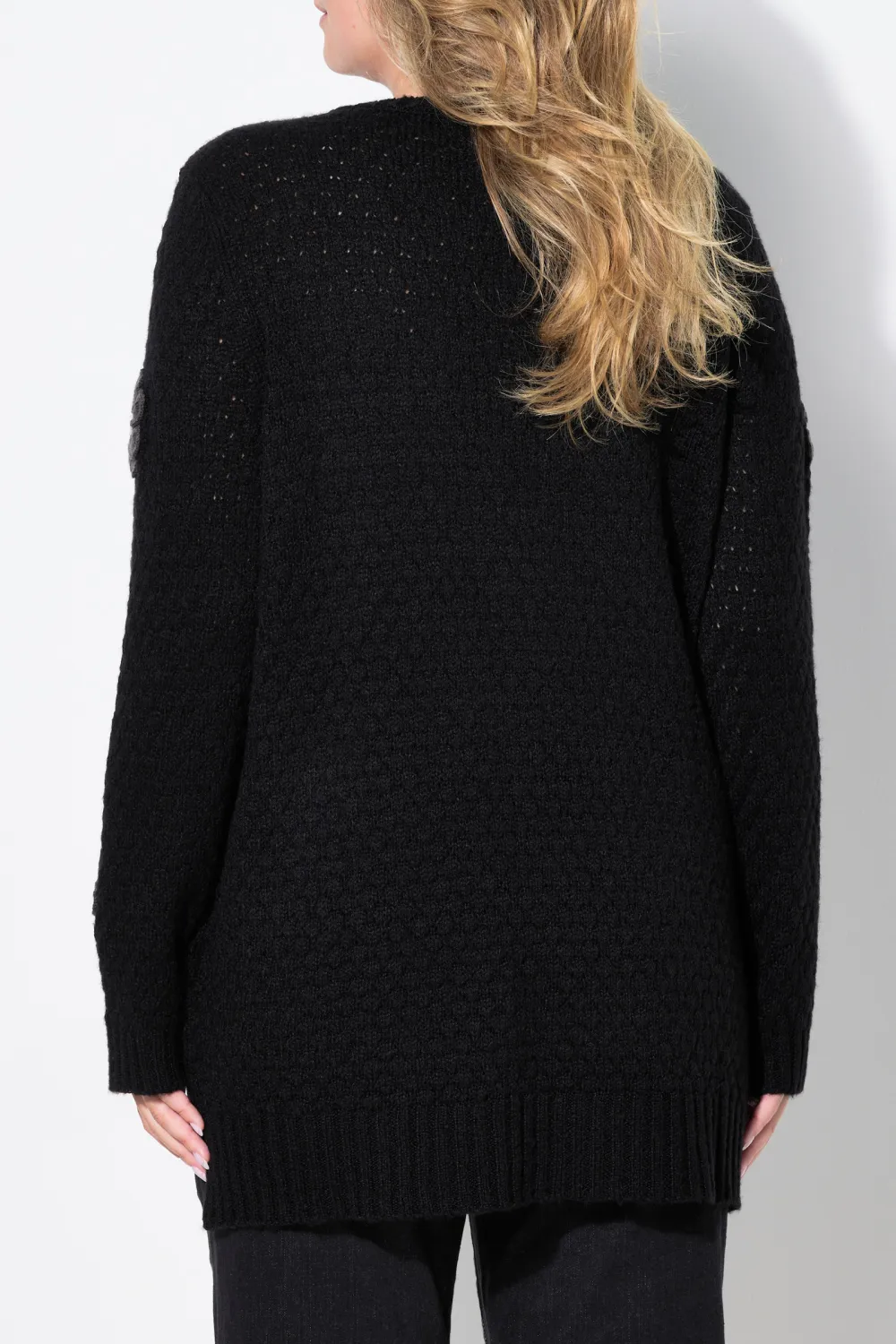 Ribbed V-Neck Sweater