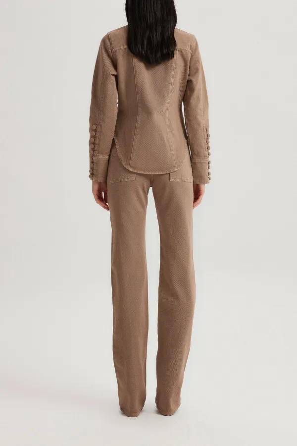 Denim Pants-Mocha
