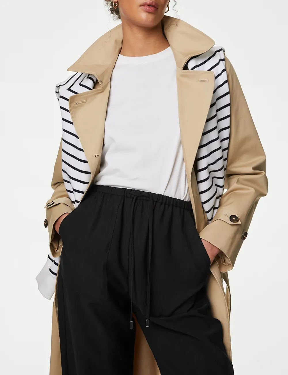 Casual Cuffed Cotton Joggers