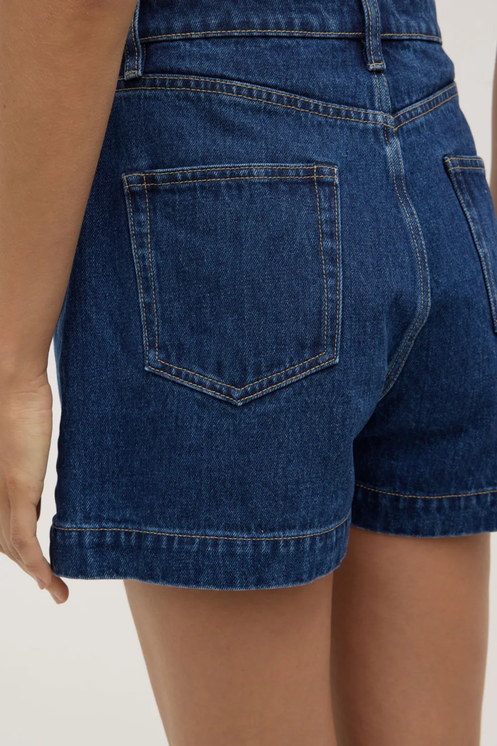 High Waisted Denim Shorts