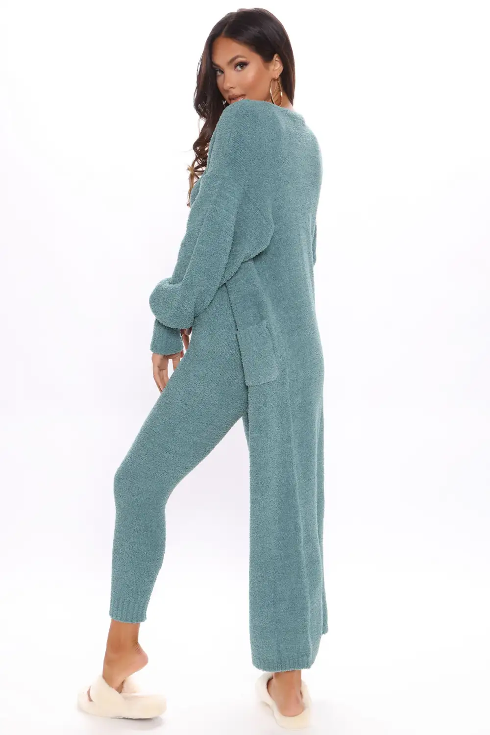 Living In It 3 Piece Legging Set - Teal