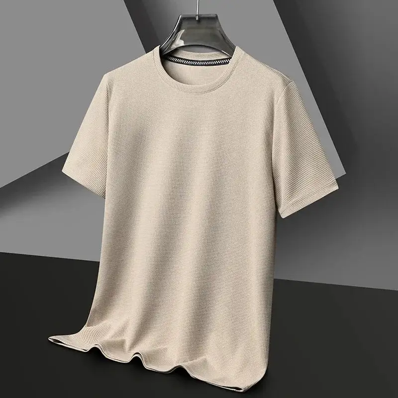 Waffle Knit Crew Tee