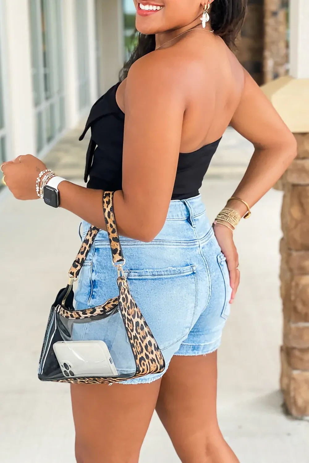 Black Sexy Vacation Top