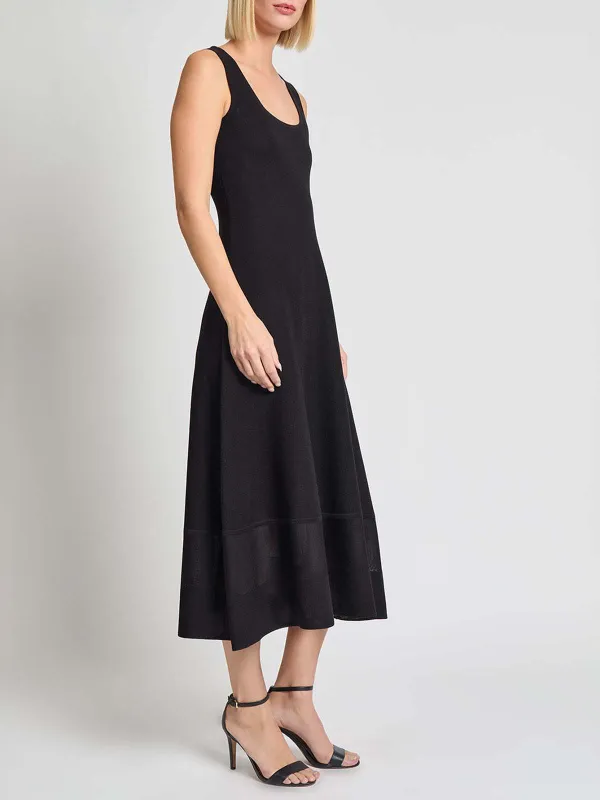 Square Collar Pullover Dress