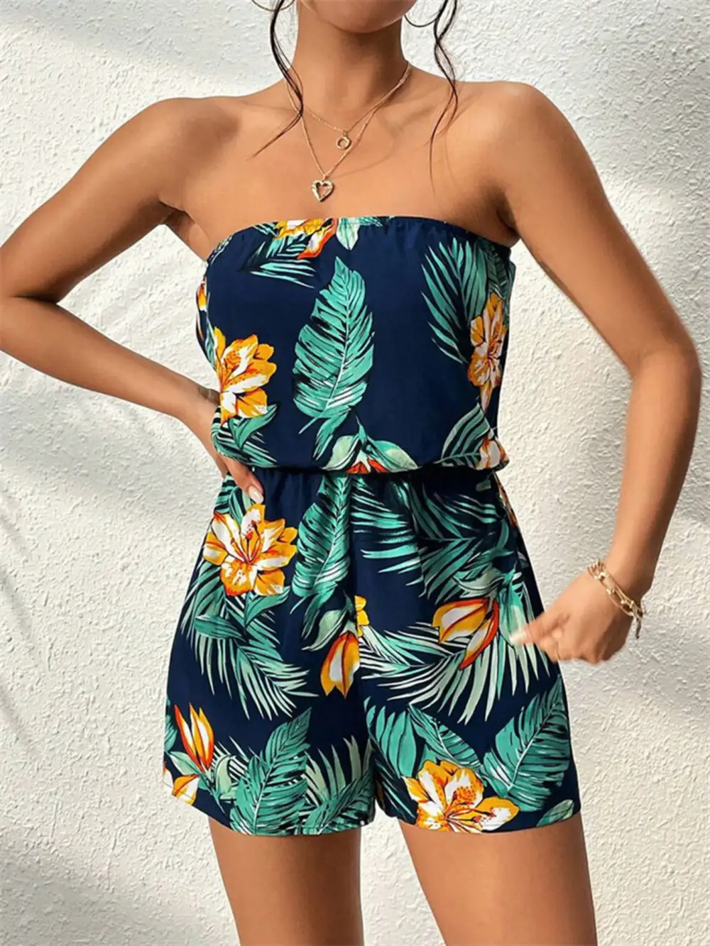 Everyday Strapless Jumpsuit Romper