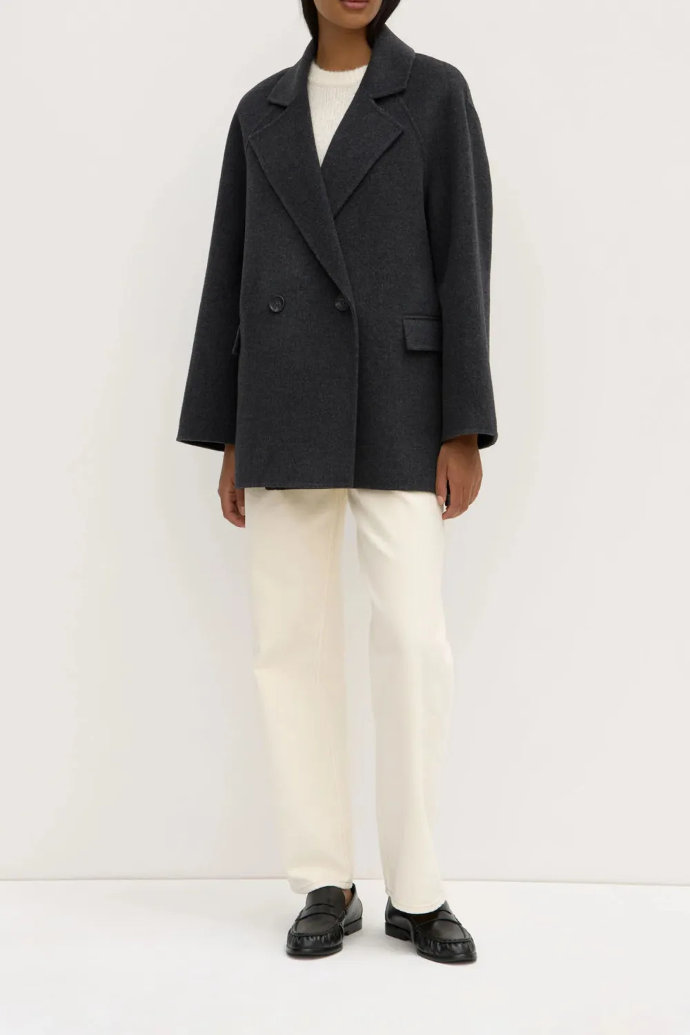 Raglan Sleeve Casual Jacket