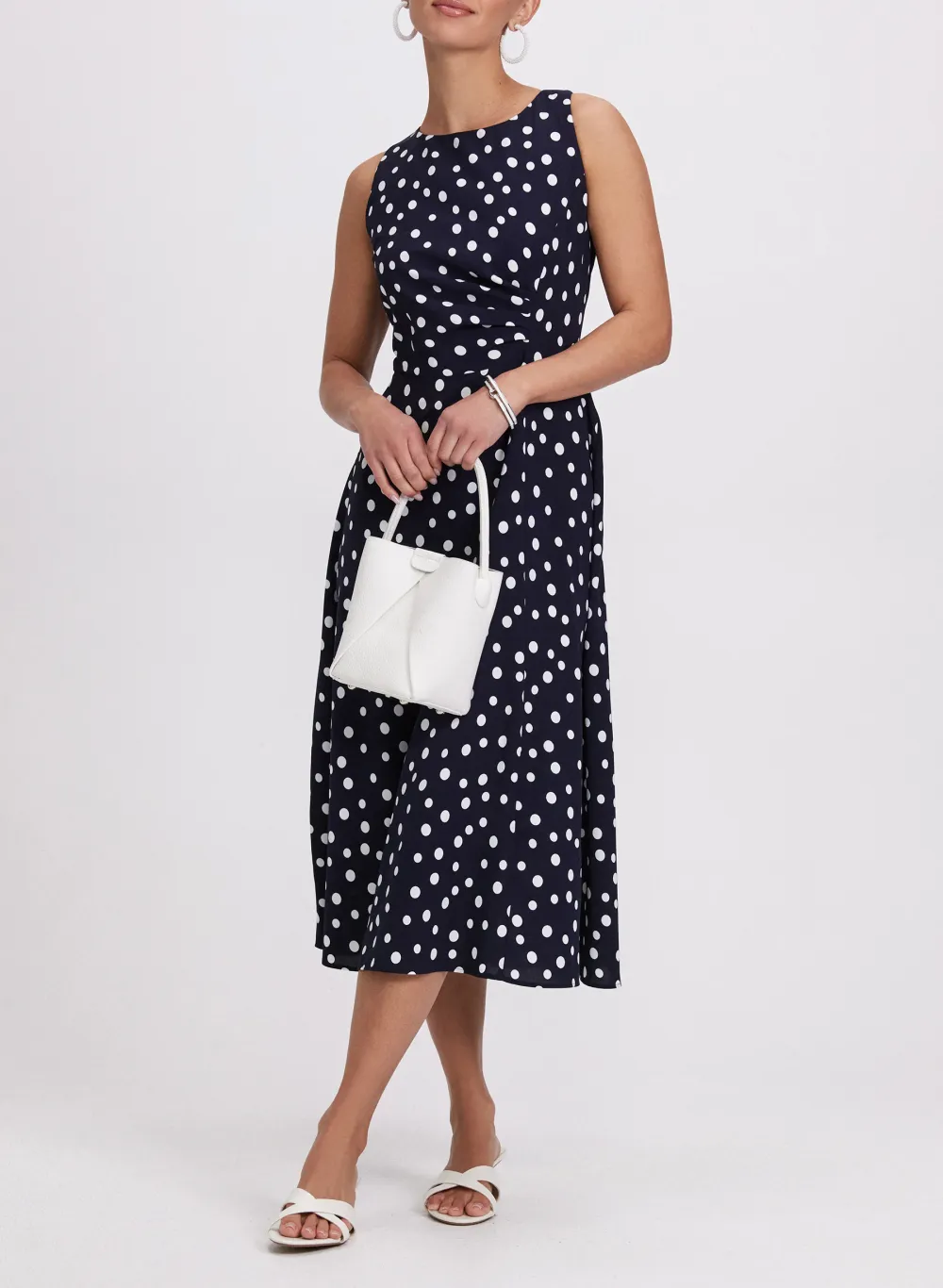 Retro Polka Dot Dress