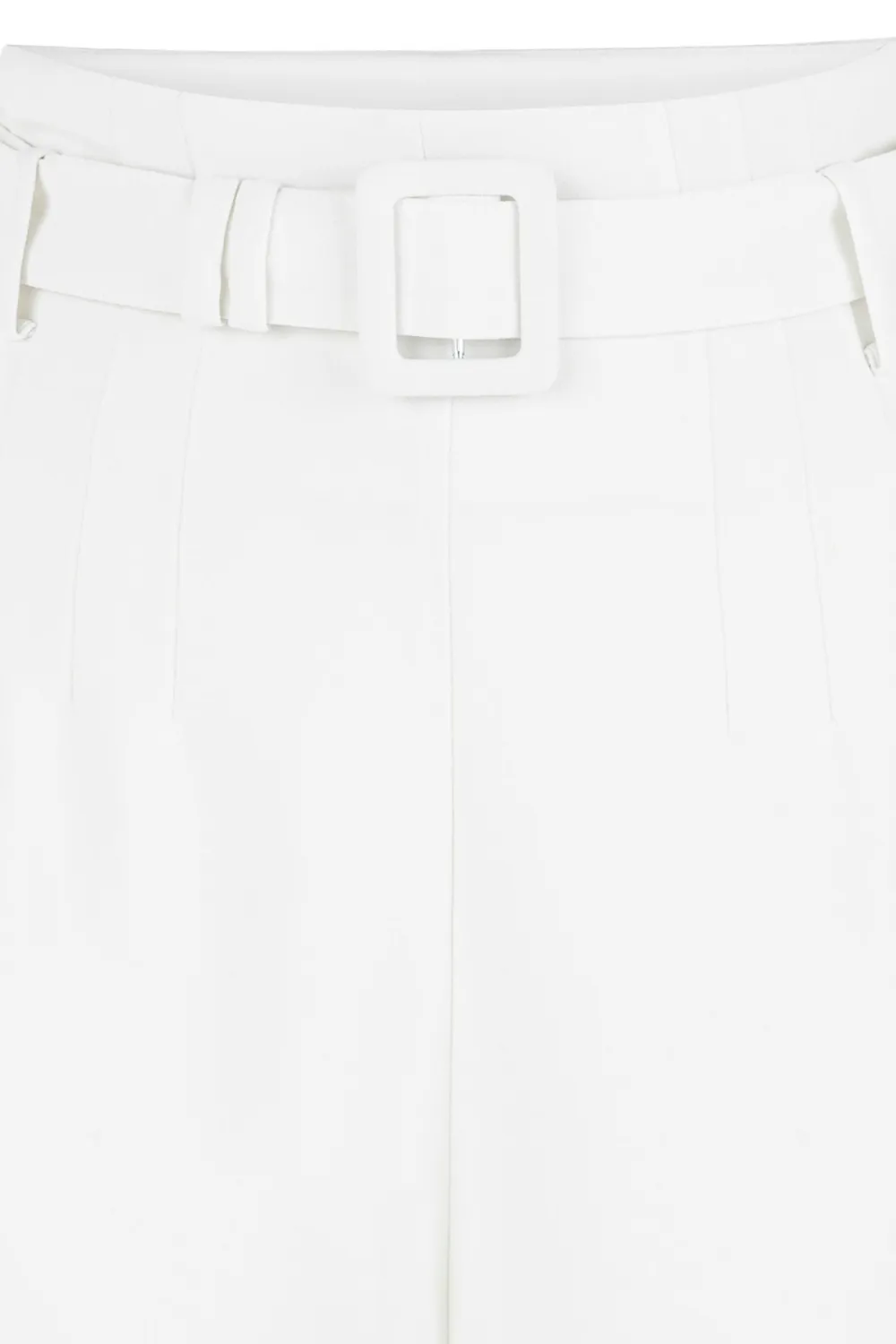 High Waist Short-White