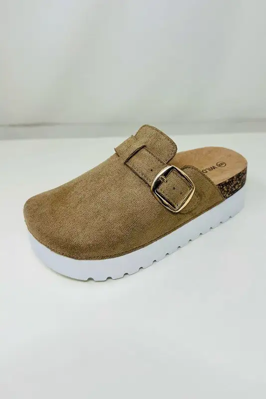 Suede Platform Shoes
