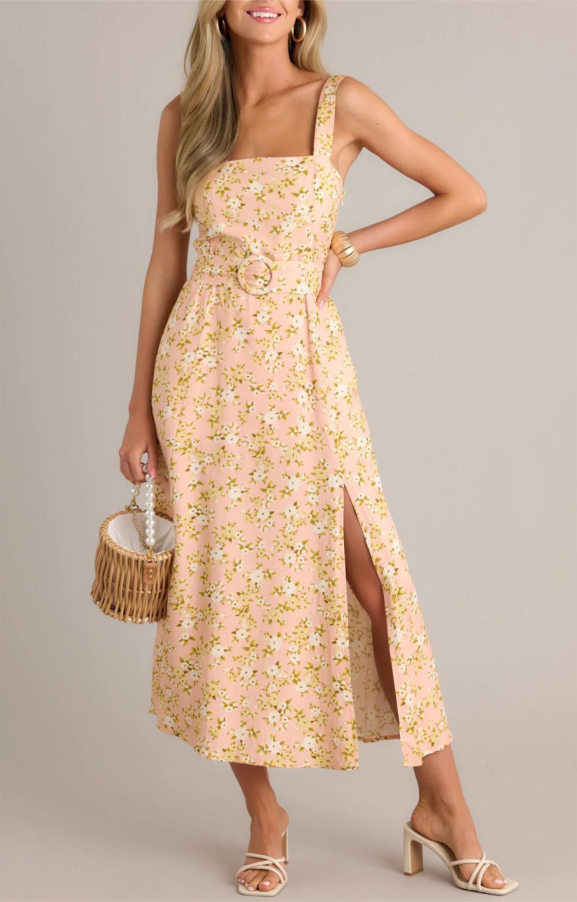 BURST MAXI DRESS