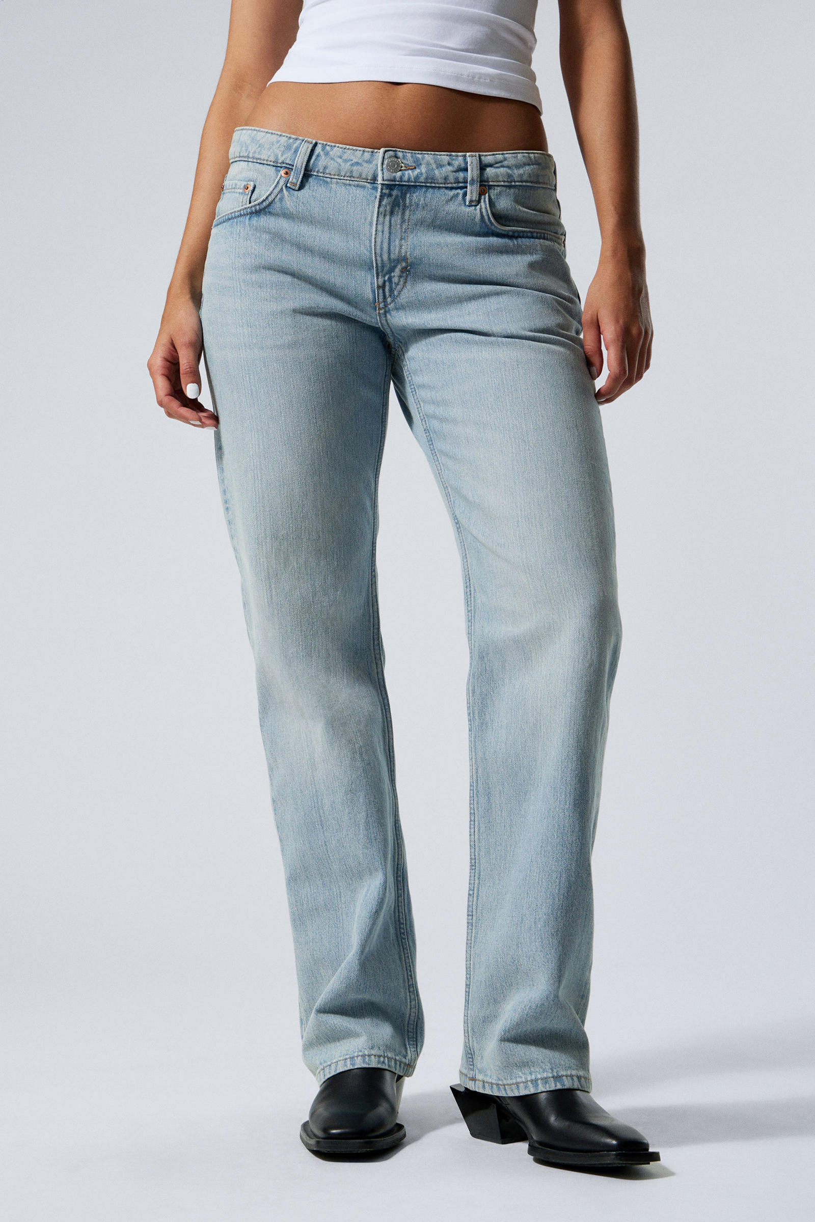 Straight Low Waist Jeans
