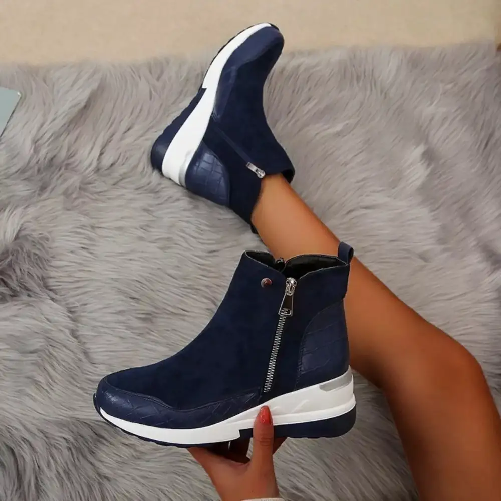 Side-Zip Ankle Boots
