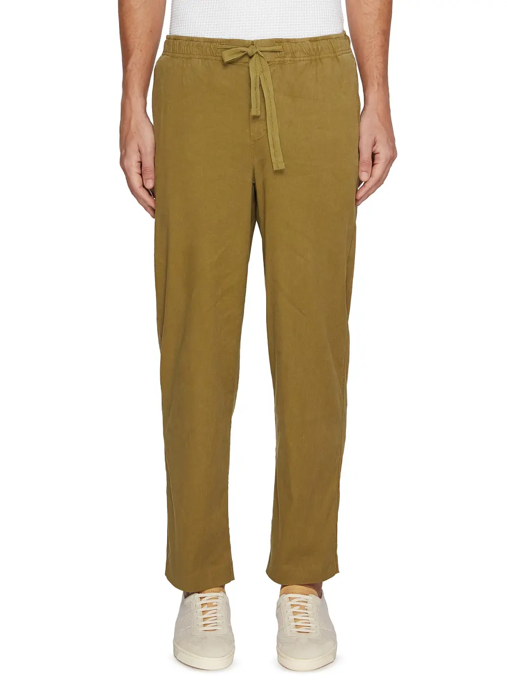 Daily Soft Straight Comfortable Olive Green Pants