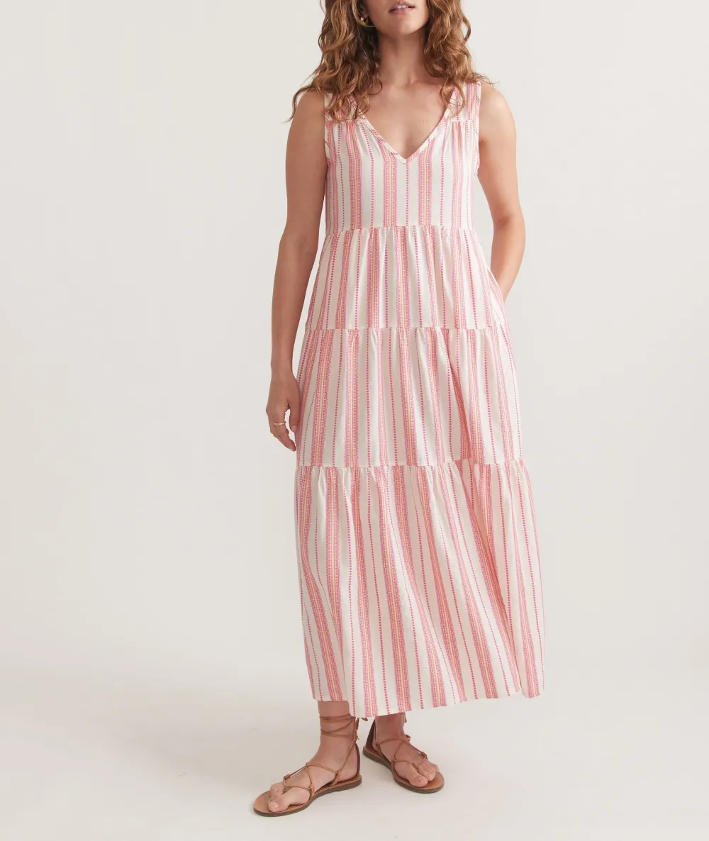 Corinne Textured Maxi Dress