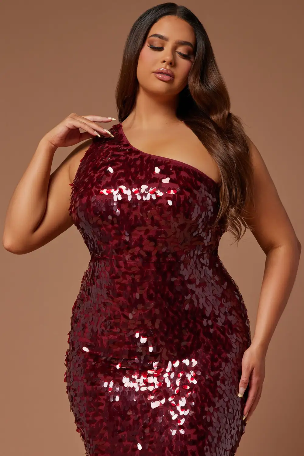 Karmen Payette Gown - Wine