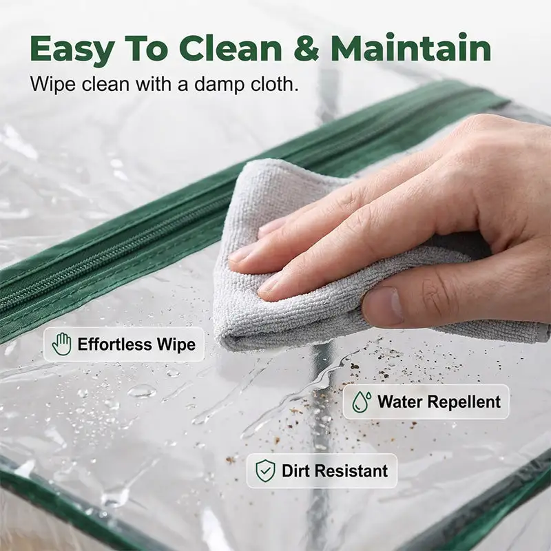 🥳2026 HOT SALE🥳💞50K+ SOLD! ❄️🌿 All-Weather Plant Cover – clear PVC lets sunlight in, keeps frost out. Grow herbs & veggies all year round. Indoor & outdoor use!