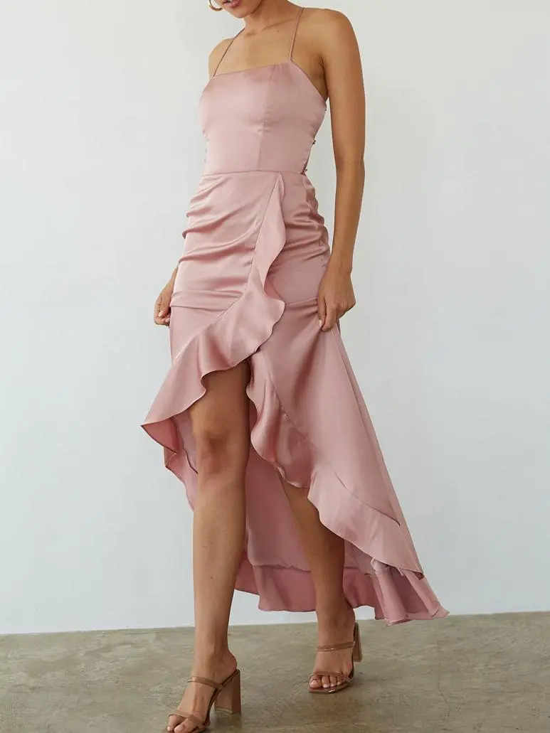 Floral Ruffle Maxi Dress