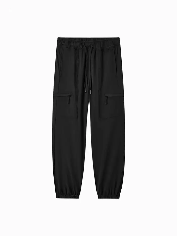 Men's Pocket Drawstring Drawstring Pants