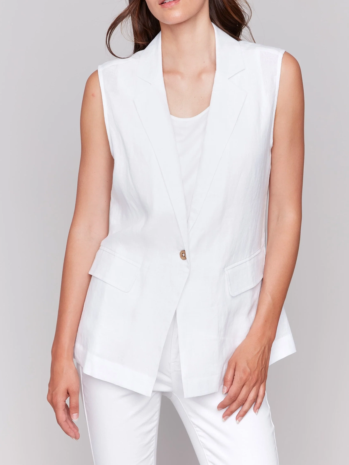 Elastic Minimalist All-match Ladies Vest