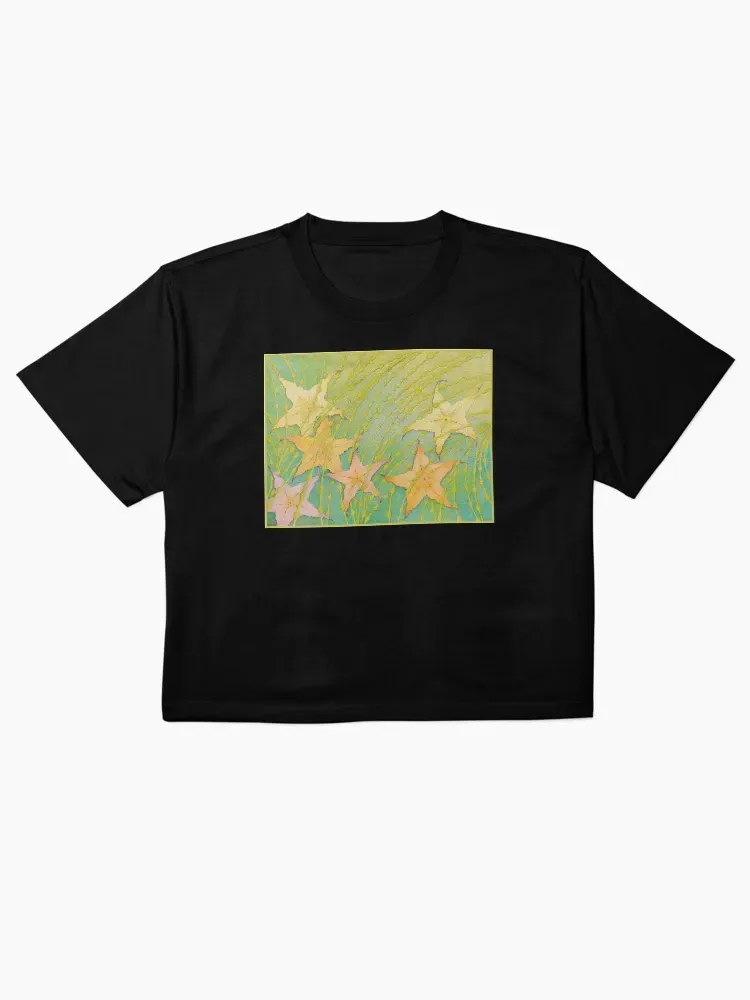 Starfish Printed Women's Short Sleeved T-Shirt