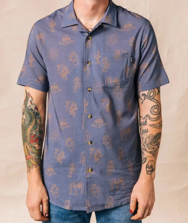Utility  Button Down Shirt