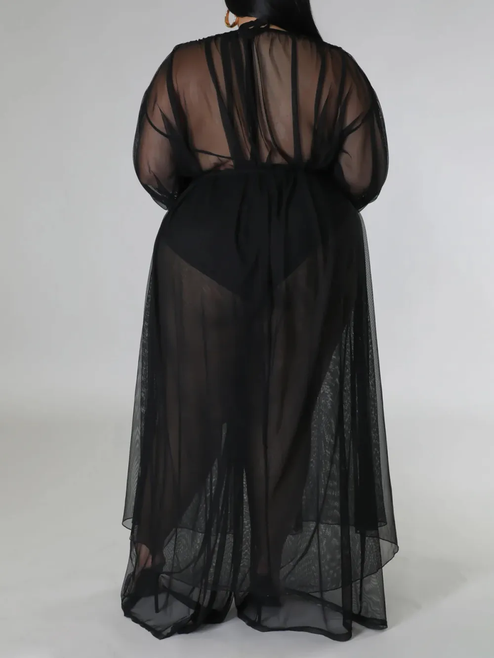 Women'S Fashion Plus-Size Tulle Suit