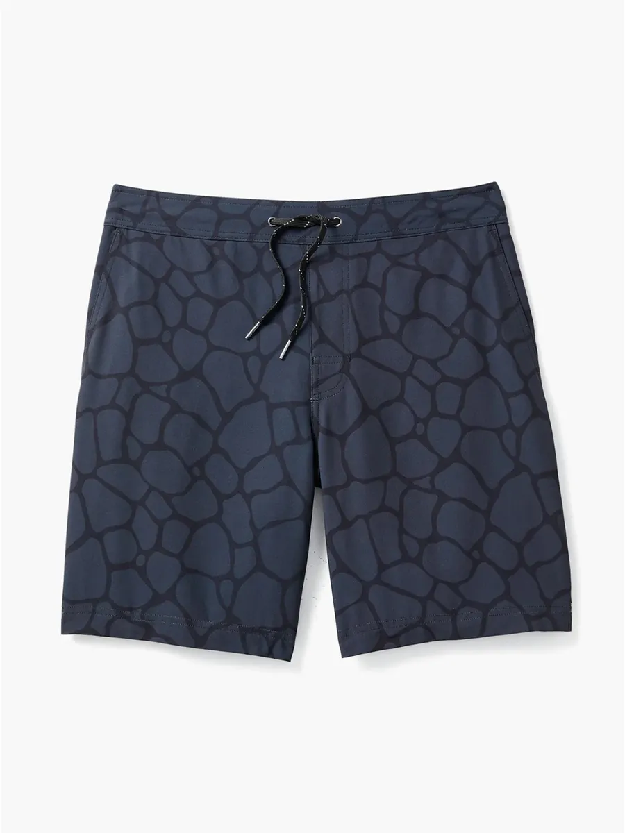 Men's Black Pebbles Beach Shorts