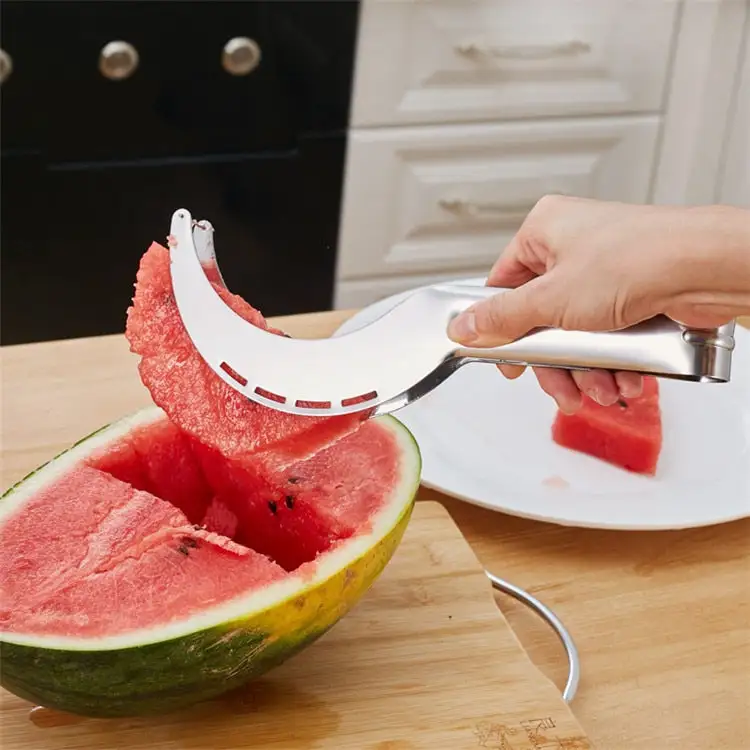 (Store Closing Sale) Stainless Steel Watermelon Slicer