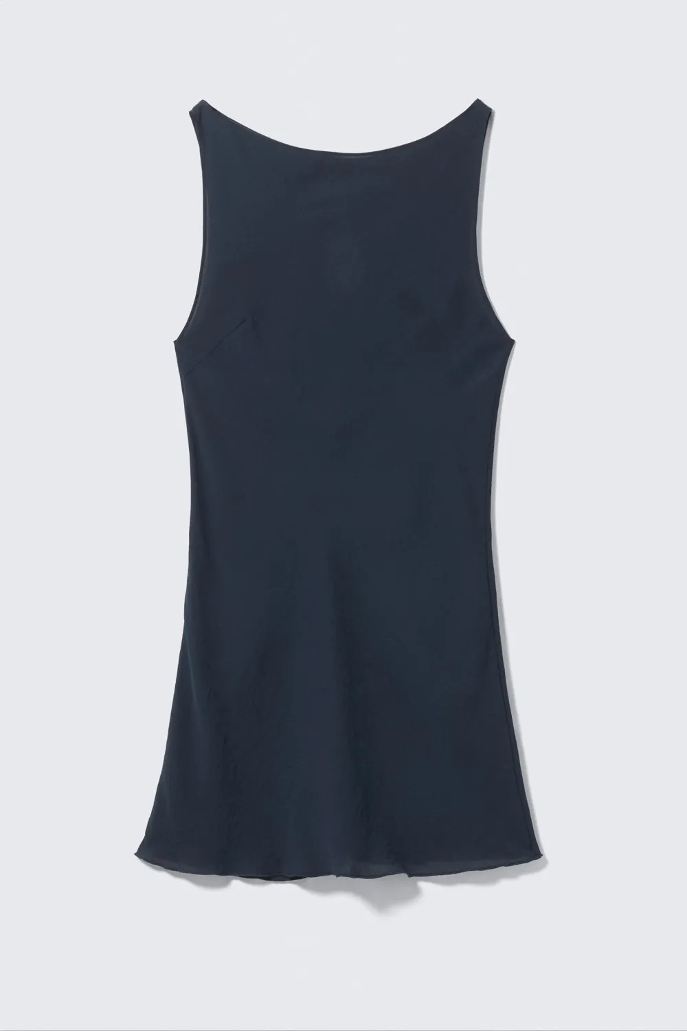 Boat Neck Sleeveless Dress