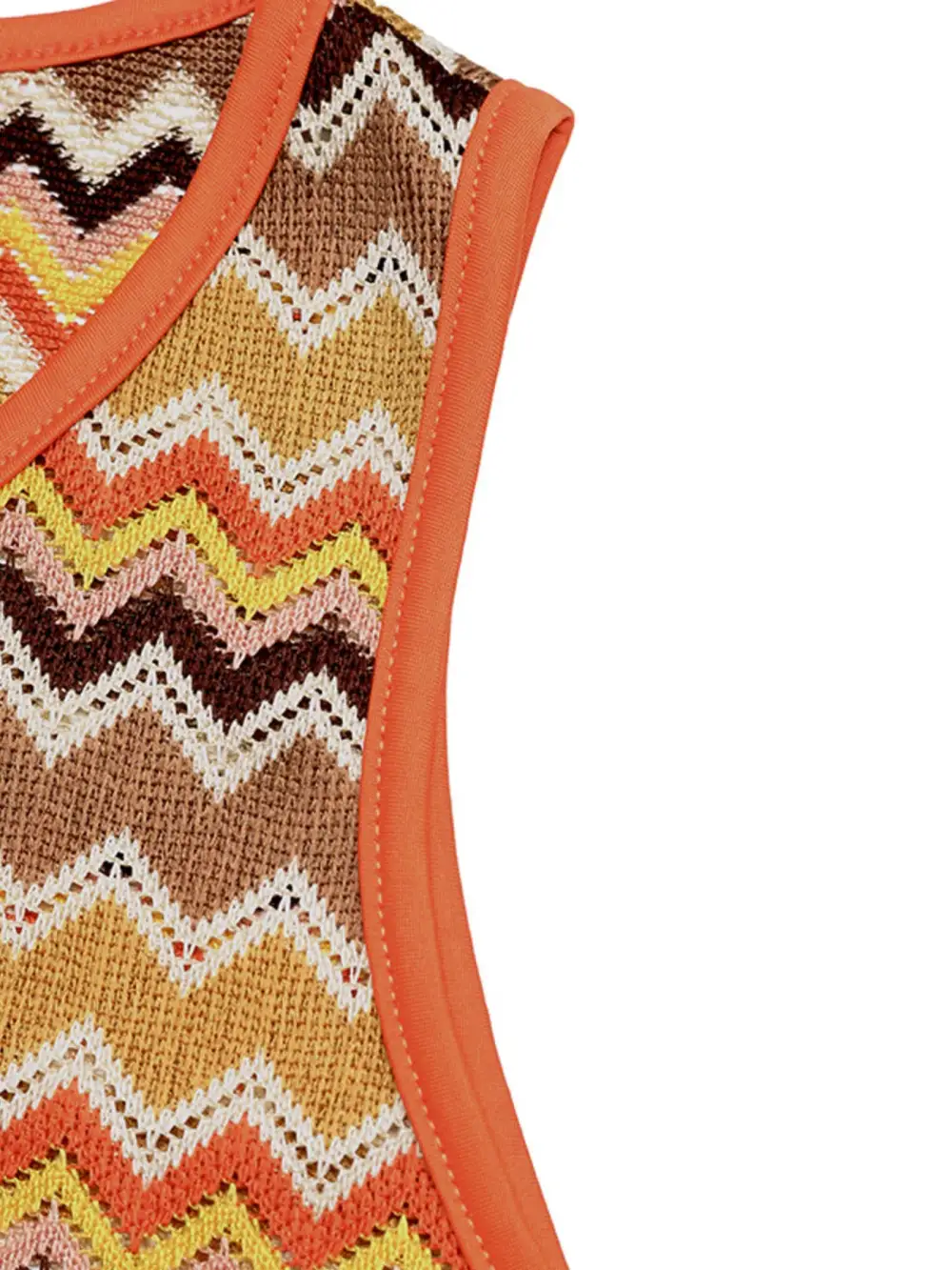 Knit Zigzag Jumpsuit