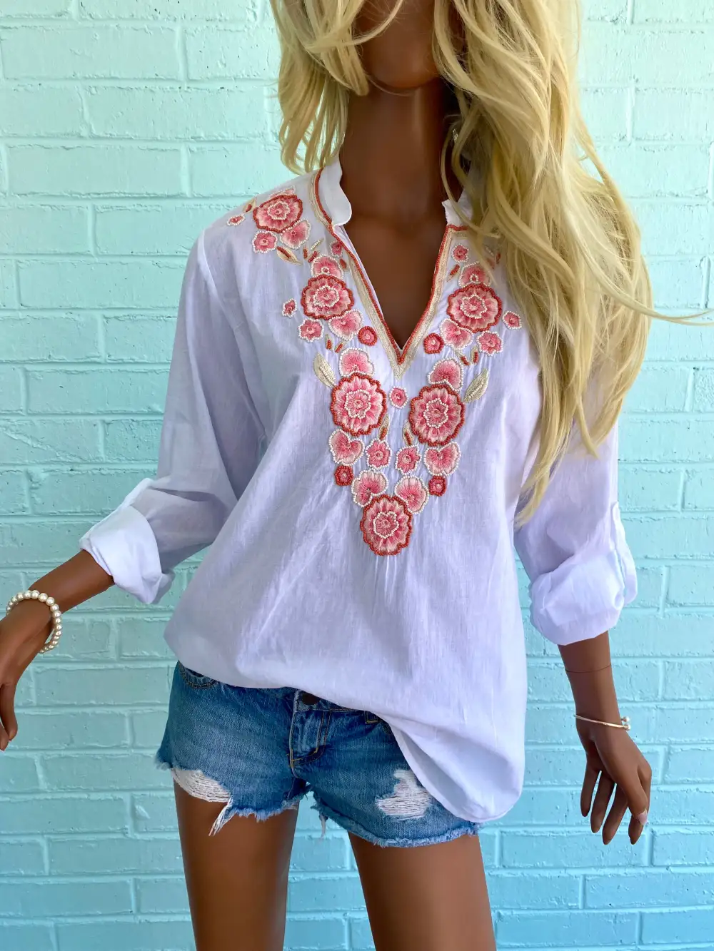Embroidered Beaded Tunic