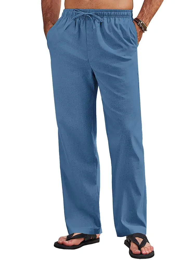 Heritage Linen Blend Trousers