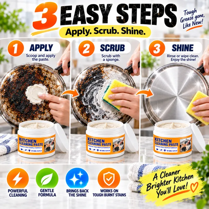 Multi-Purpose Kitchen Cleaning Paste