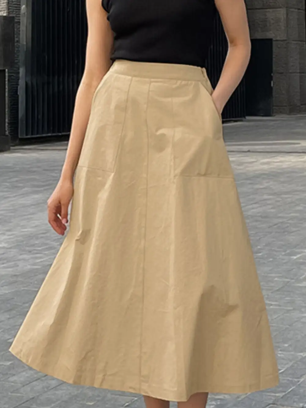 Pocket Line Skirt