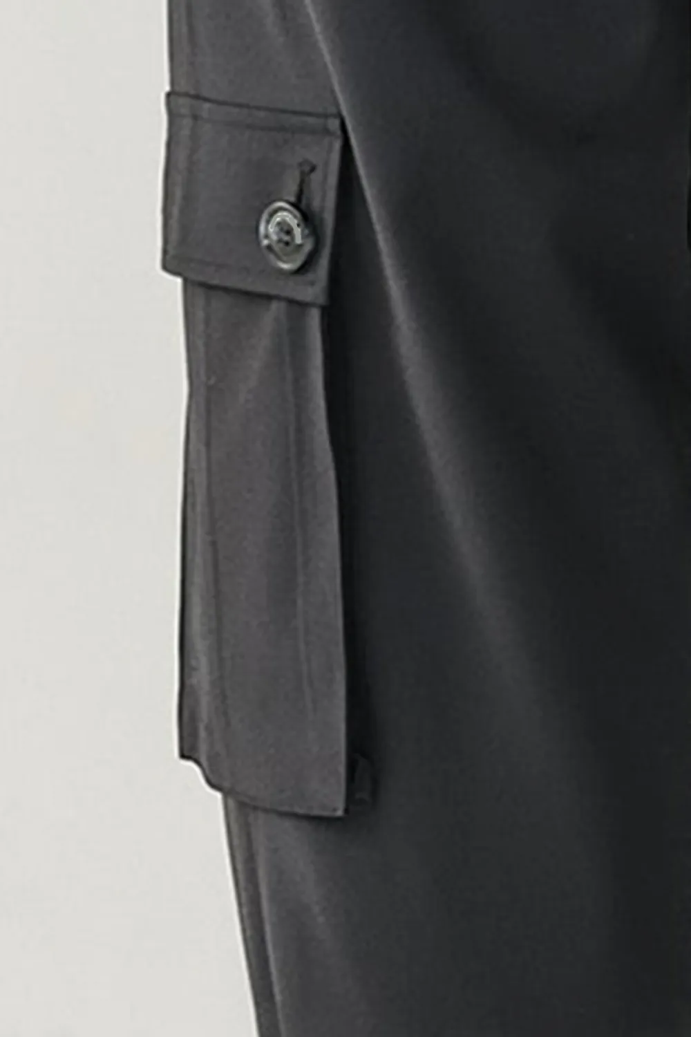 High Waist Pants-Black