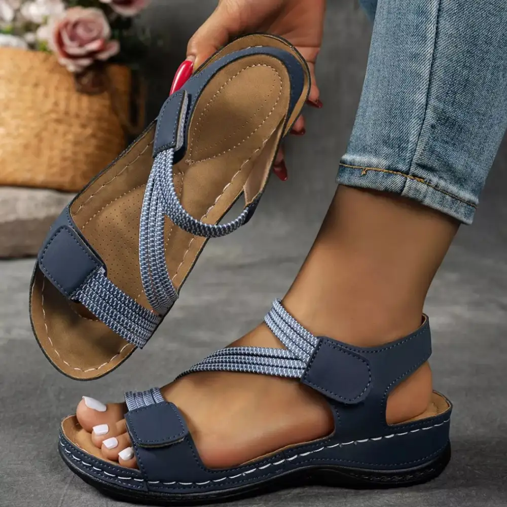 Everyday Wedge Open Sandals