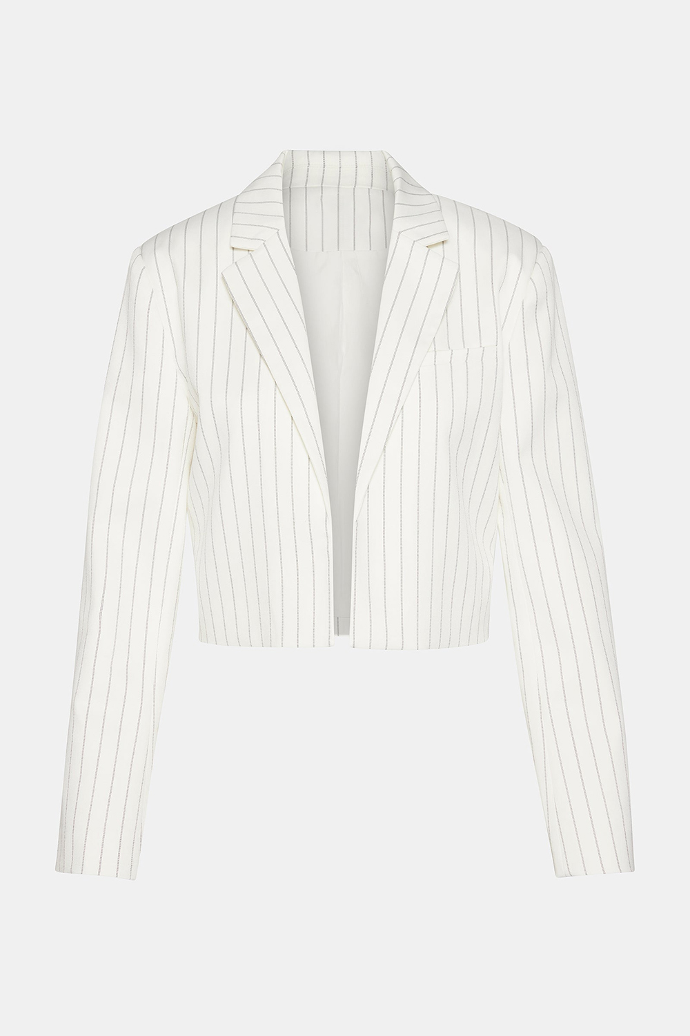 SHORT BLAZER WHITEBLACK