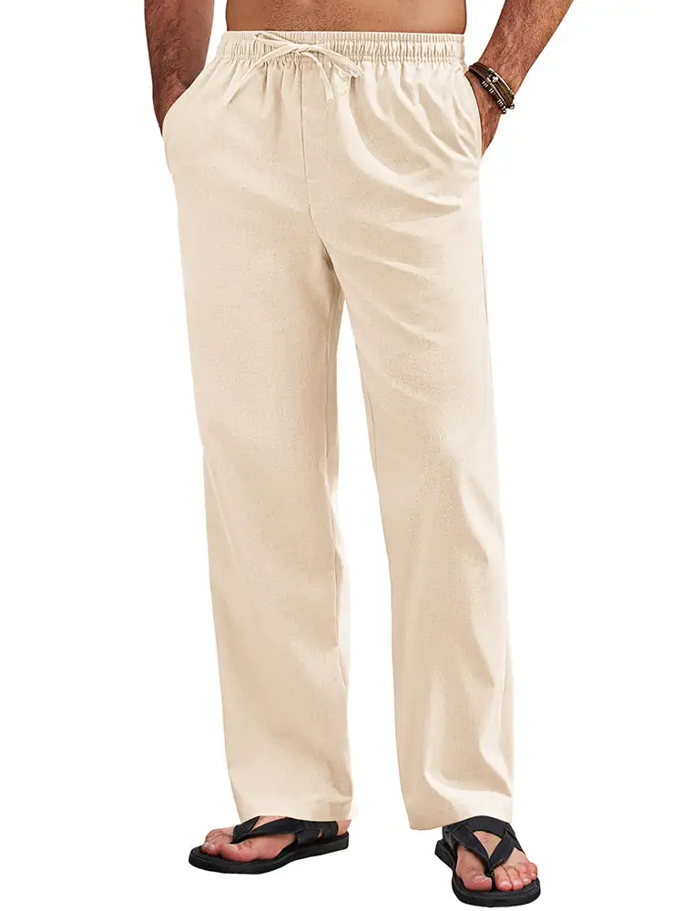 Heritage Linen Blend Trousers