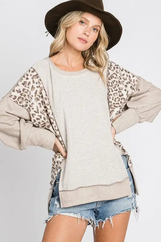 Tawny Kay Leopard Top | URBAN ECHO SHOP