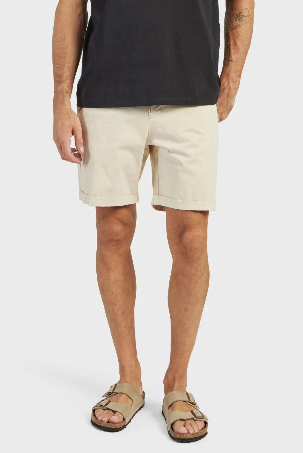 Cooper Chino Short- Charcoal